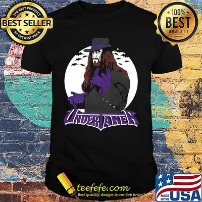 Undertaker undertaker rob schamberger professional wrestler moon bat shirt