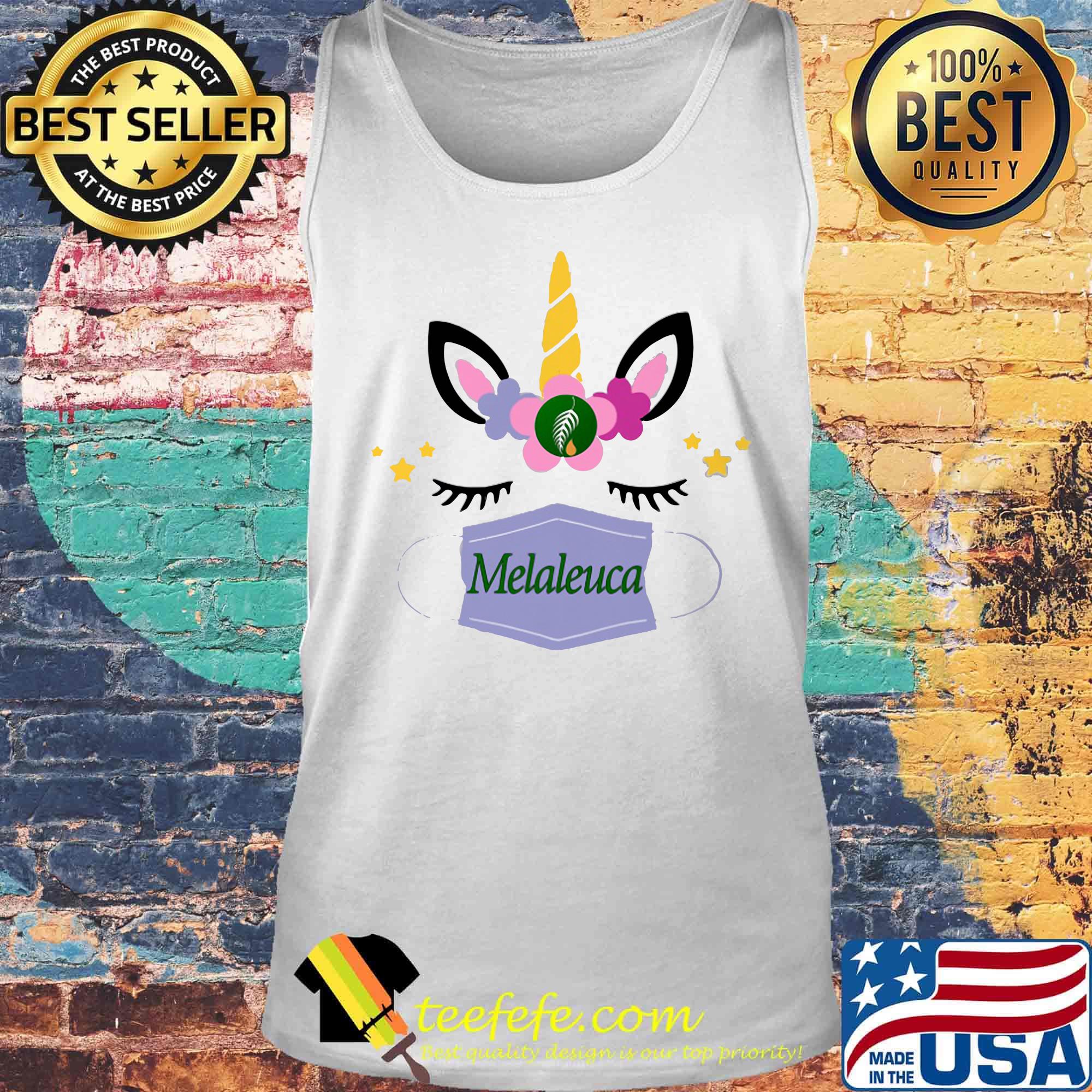 Unicorn Eyelash Melaleuca Flower Shirt Tank top Unicorn Eyelash Melaleuca Flower Shirt Tank top