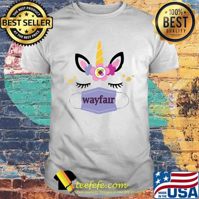 Unicorn Eyelash Wayfair Flower Shirt