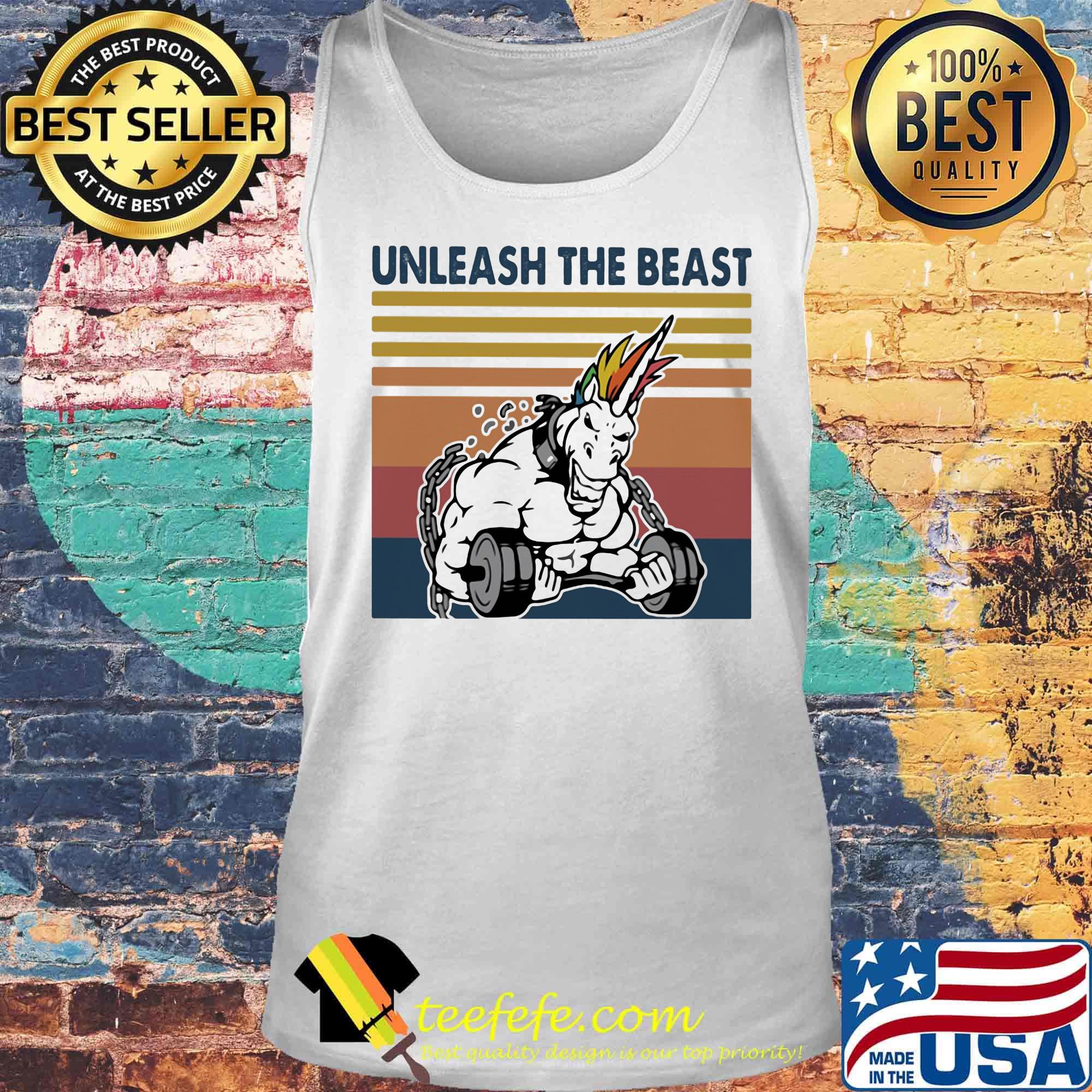 Unicorn unleash the beast vintage retro s Tank top Unicorn unleash the beast vintage retro s Tank top