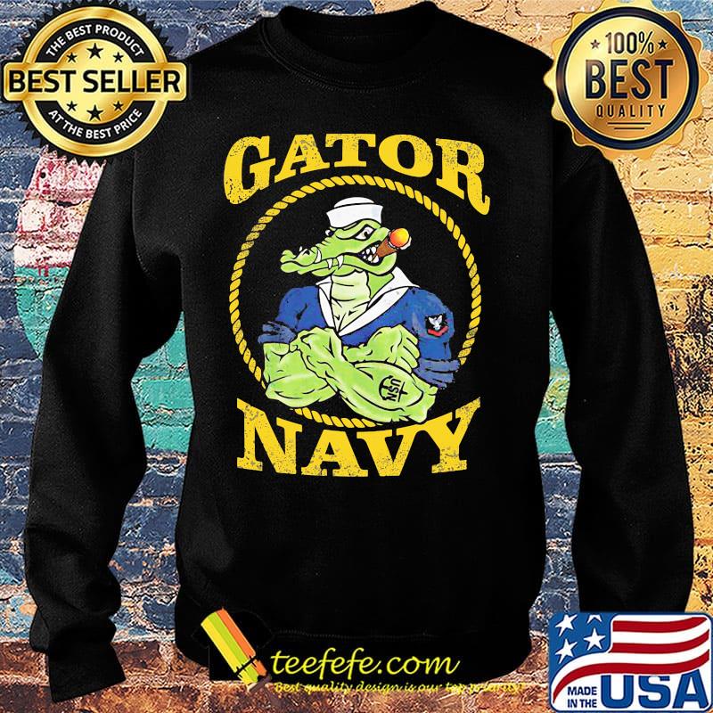 Us gator navy amphibious alligator s Sweater Us gator navy amphibious alligator s Sweater