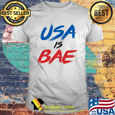 USA Is Bea Blue Black Red Shirt