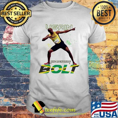 Usain bolt olympic champion shirt