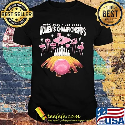 Usbc 2020 las vegas women's championships bowling shirt
