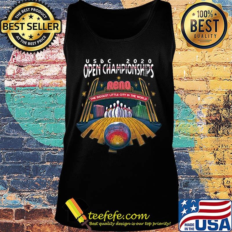 Usbc 2020 open championships reno the biggest little city in the world bowling s Tank top Usbc 2020 open championships reno the biggest little city in the world bowling s Tank top