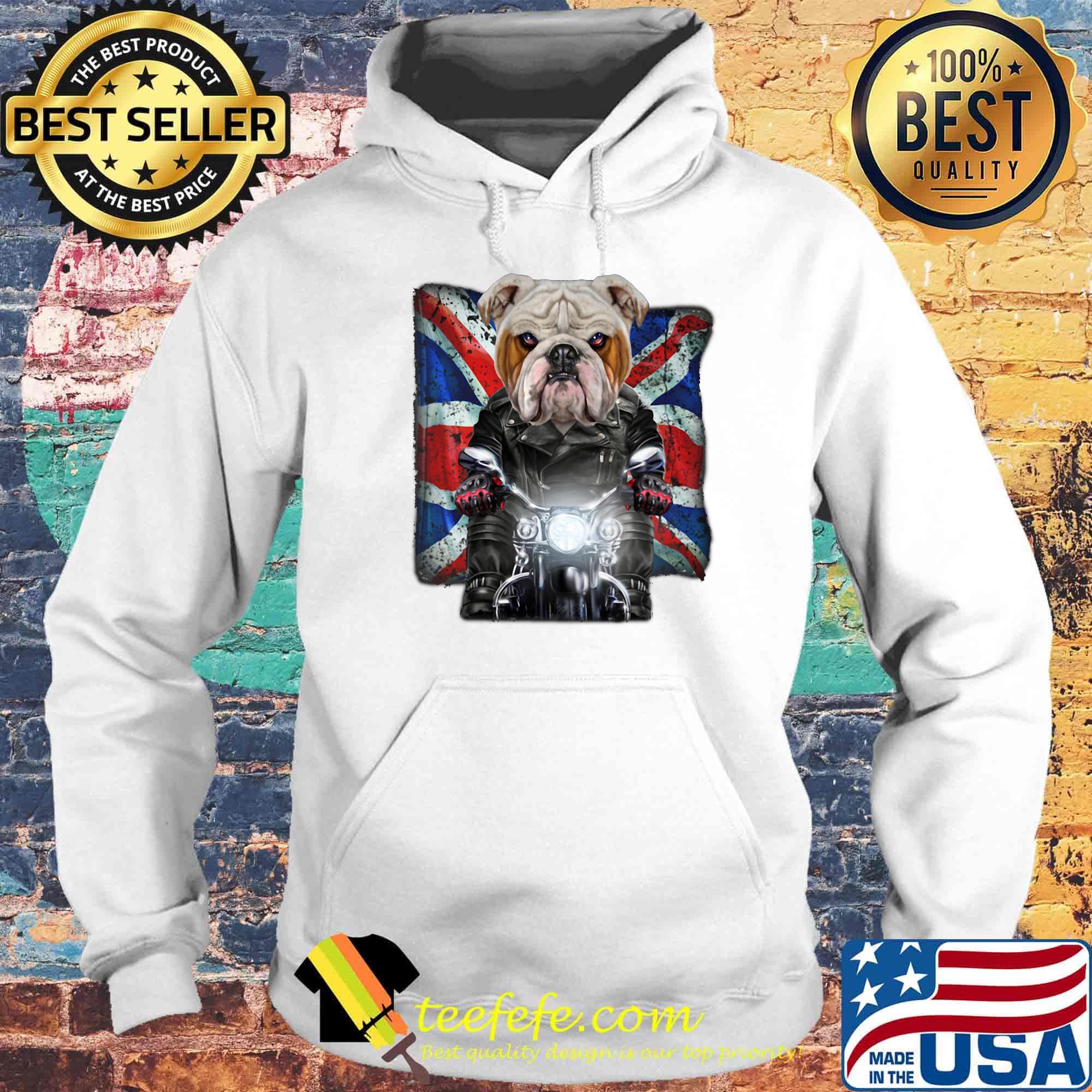 Vicious english bulldog face ride a motorcycle england flag s Hoodie Vicious english bulldog face ride a motorcycle england flag s Hoodie