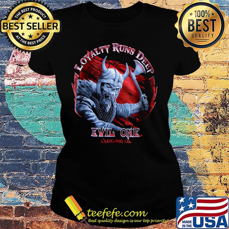 Viking Loyalty Runs Deep Men’s Biker s Ladies tee Viking Loyalty Runs Deep Men’s Biker s Ladies tee