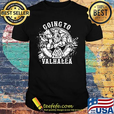 Vikings going to valhalla shirt