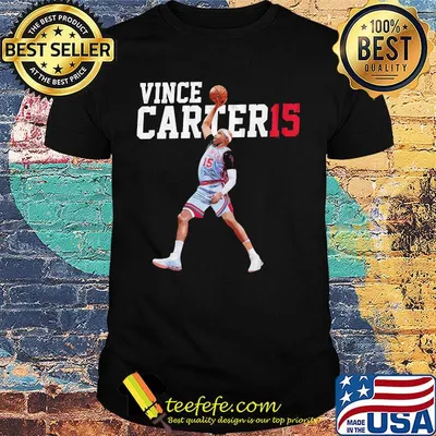 Vince carter 15 basketball player shirt