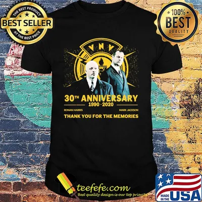 Vnv logo 30th anniversary 1990 2020 thank you for the memories shirt