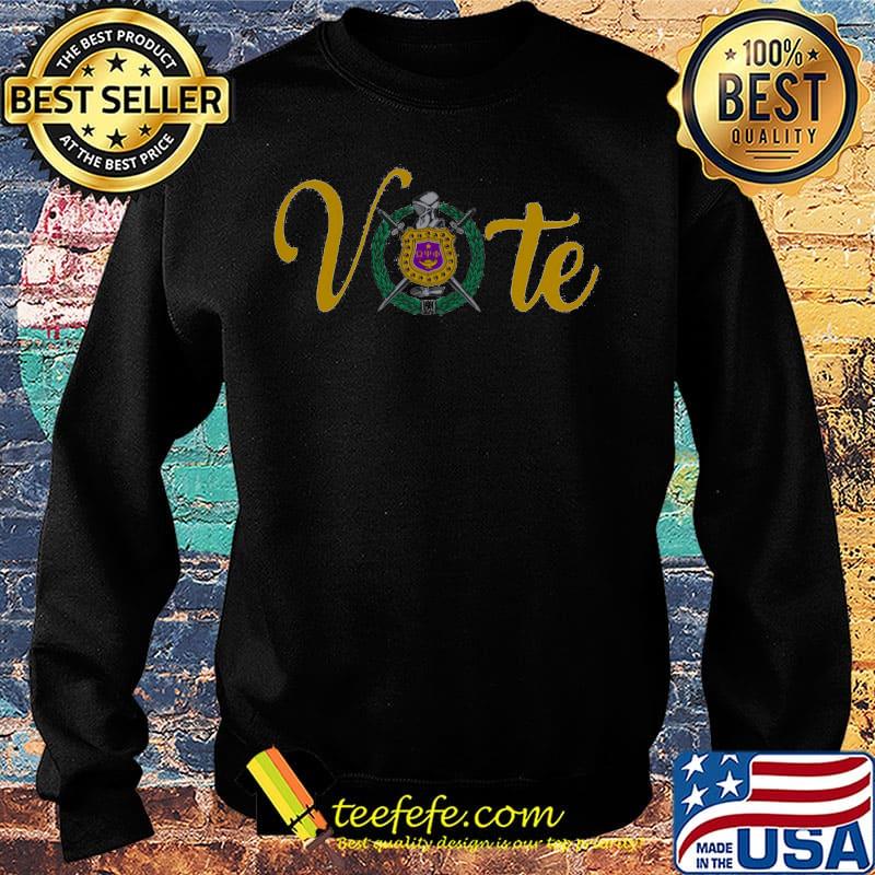 Vote omega psi phi logo s Sweater Vote omega psi phi logo s Sweater