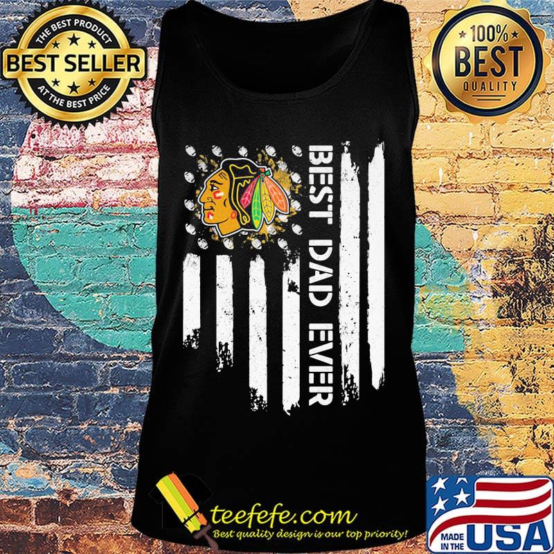 Washington blackhawks best dad ever american flag independence day s Tank top Washington blackhawks best dad ever american flag independence day s Tank top