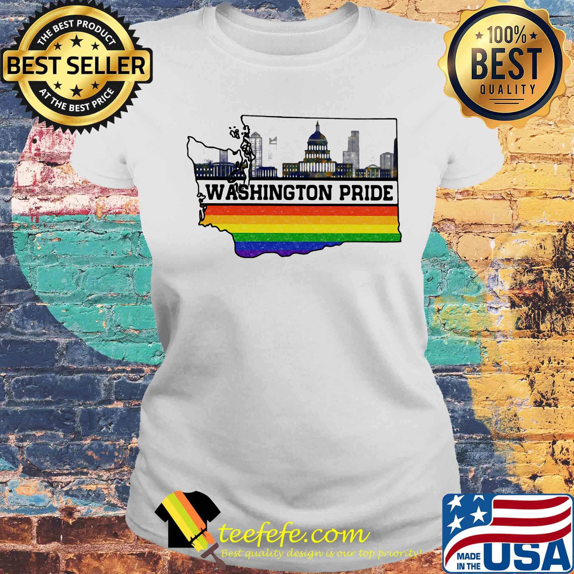 Washington Pride LGBT The White House Shirt Laides tee Washington Pride LGBT The White House Shirt Laides tee
