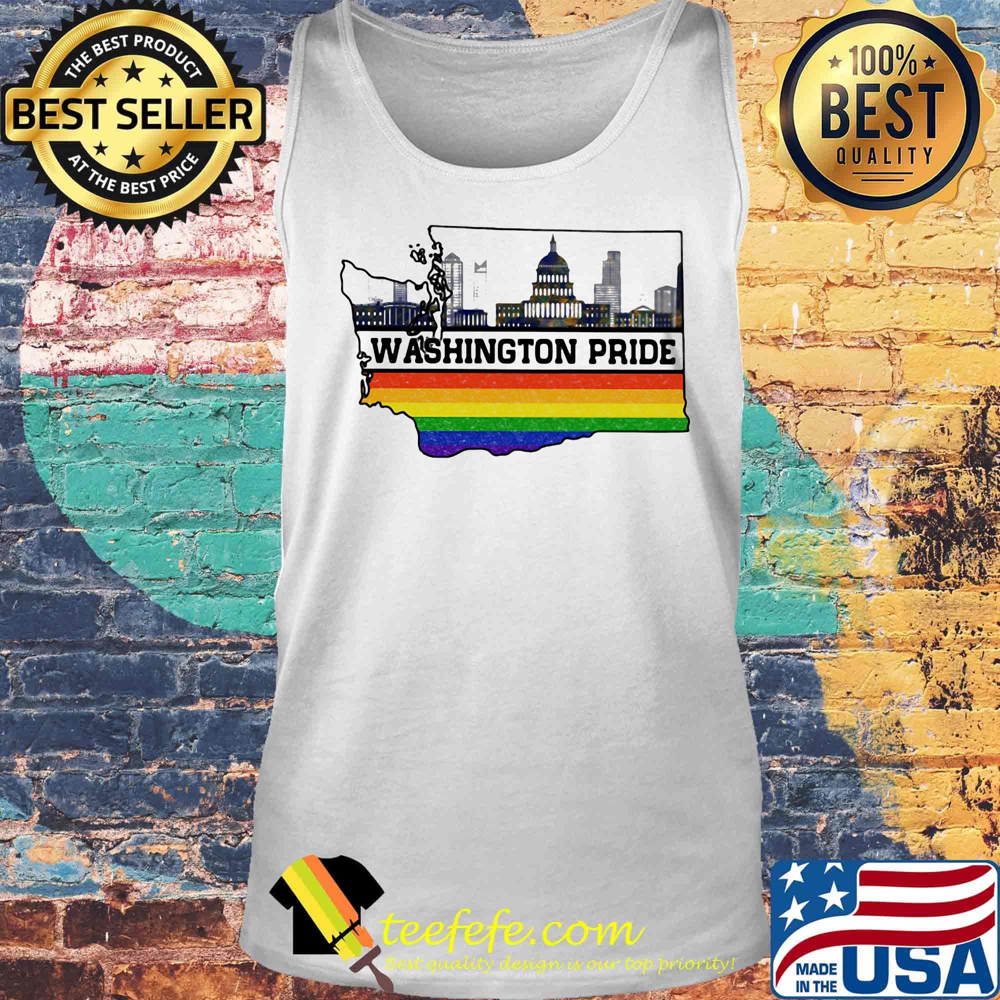 Washington Pride LGBT The White House Shirt Tank top Washington Pride LGBT The White House Shirt Tank top