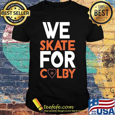 We skate for colby heart shirt