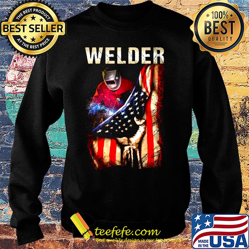 Welder american flag independence day s Sweater Welder american flag independence day s Sweater