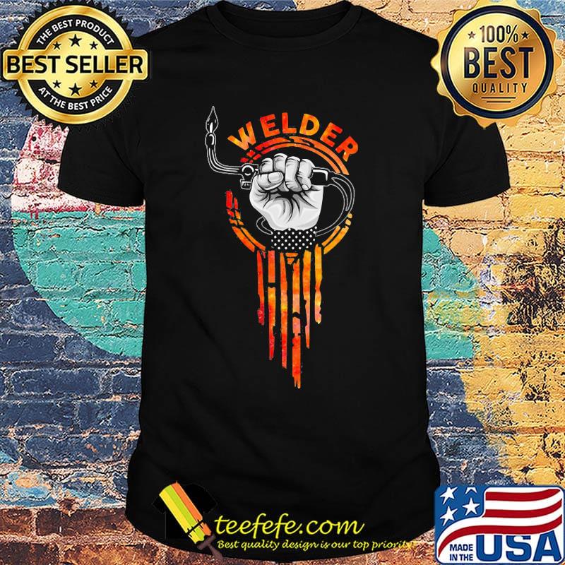 Welder black lives matter color shirt Welder black lives matter color shirt