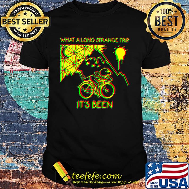 What a long strange trip it's been bicycle shirt