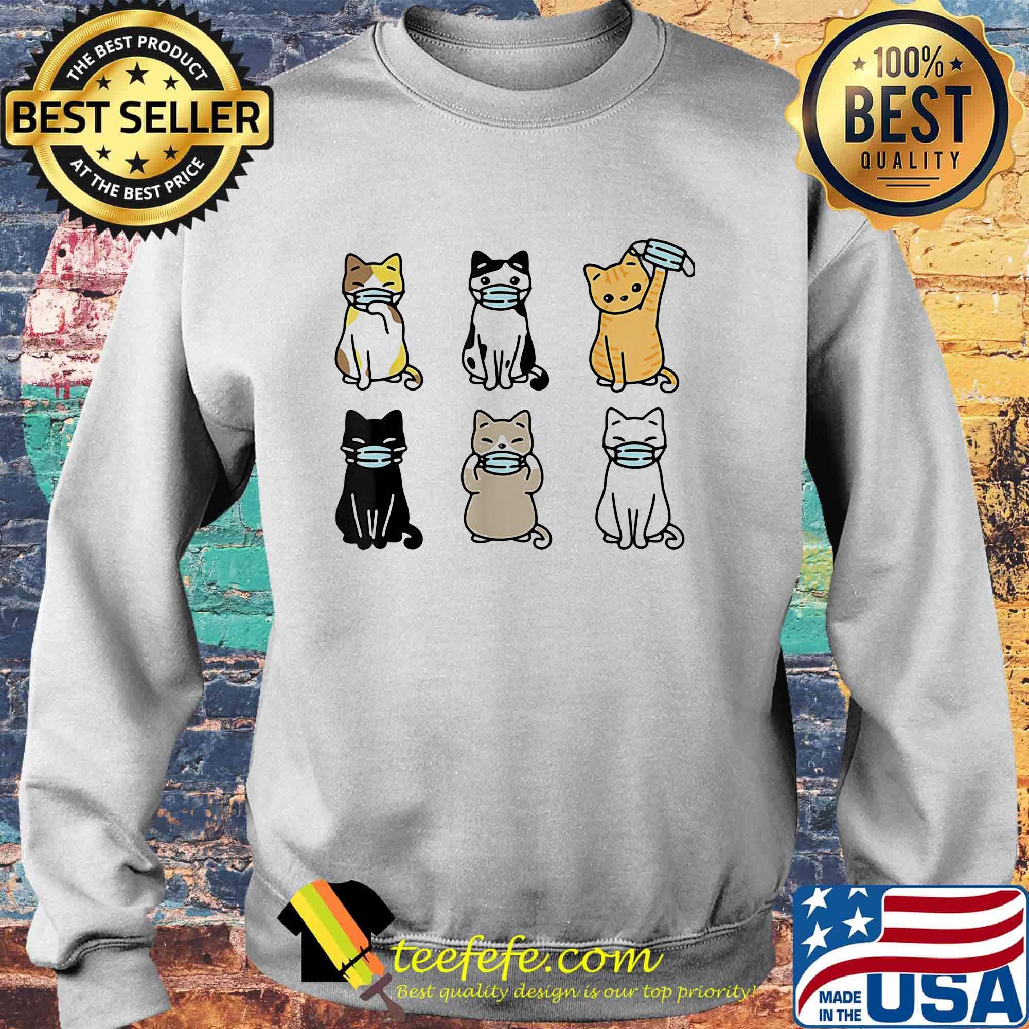 White cats mask classic s Sweater White cats mask classic s Sweater
