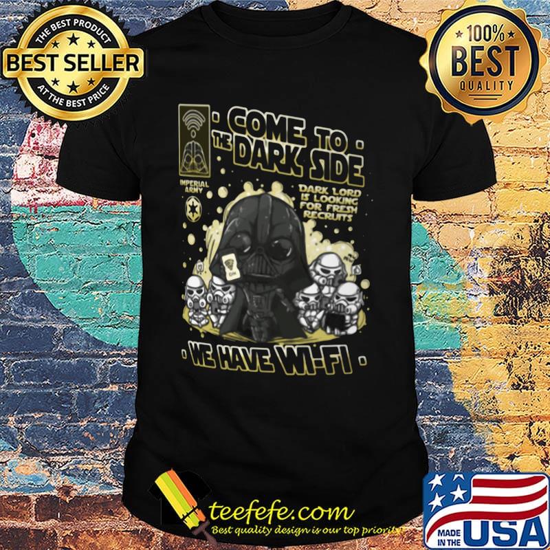 Wifi Wars In The Dark Side Shirt