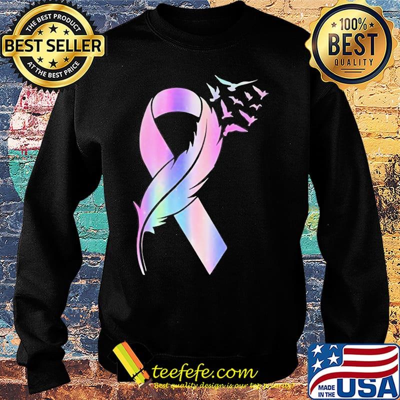 Wings bird cancer awareness s Sweater Wings bird cancer awareness s Sweater