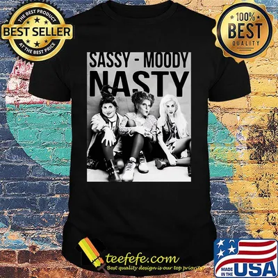 Witch sassy moody nasty hocus pocus shirt