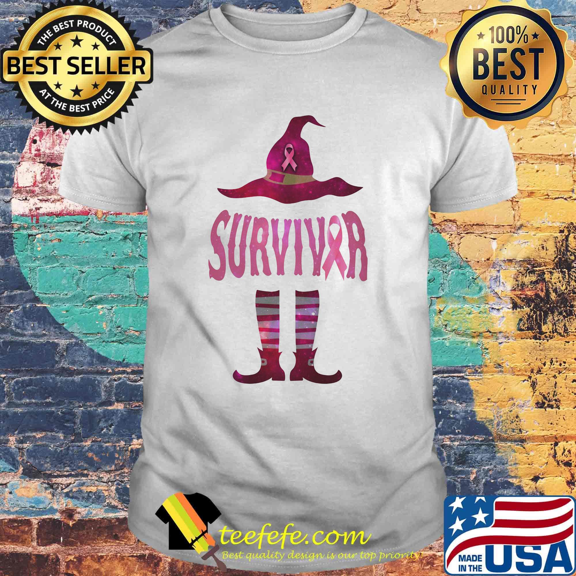 Witch survivor cancer awareness shirt