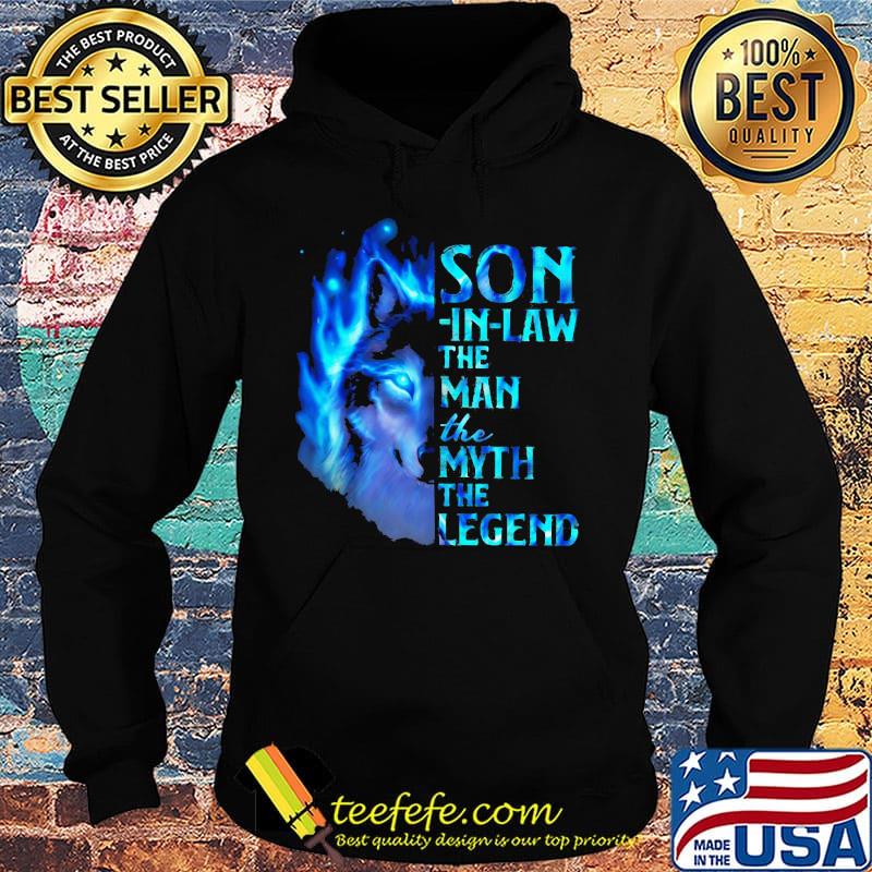 Wolf son in law the man the myth the legend night s Hoodie Wolf son in law the man the myth the legend night s Hoodie