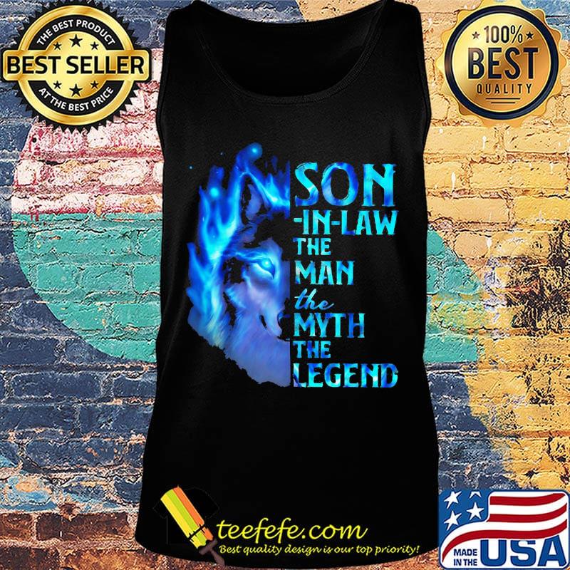 Wolf son in law the man the myth the legend night s Tank top Wolf son in law the man the myth the legend night s Tank top