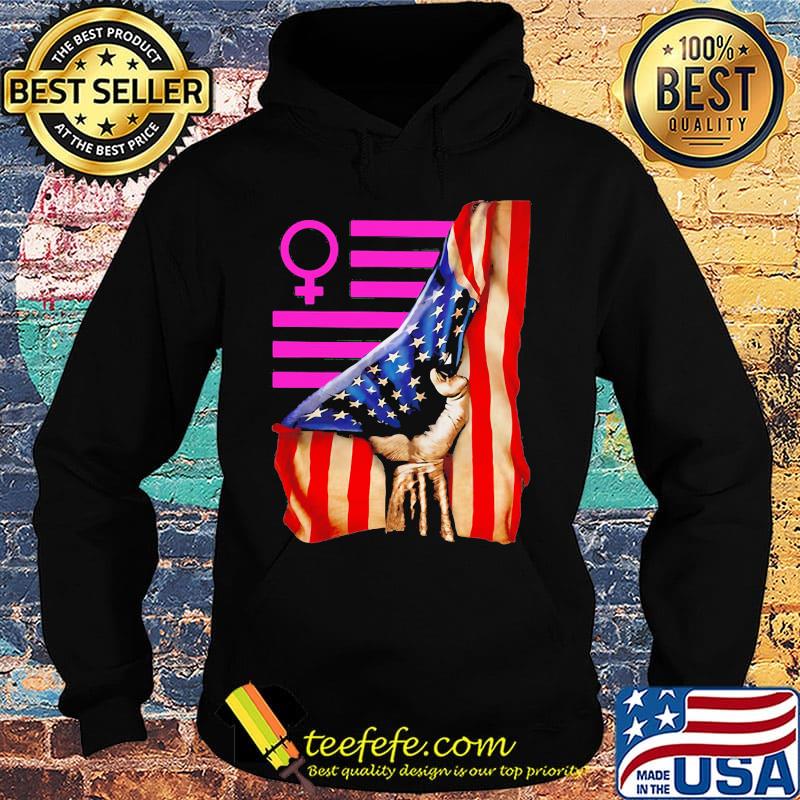 Woman american flag independence day s Hoodie Woman american flag independence day s Hoodie