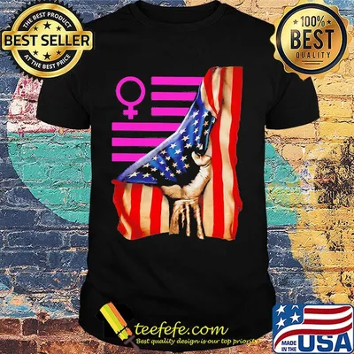Woman american flag independence day shirt