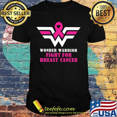 Wonder warrior fight for breast cancer shirt