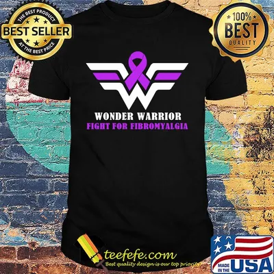 Wonder warrior fight for fibromyalgia shirt