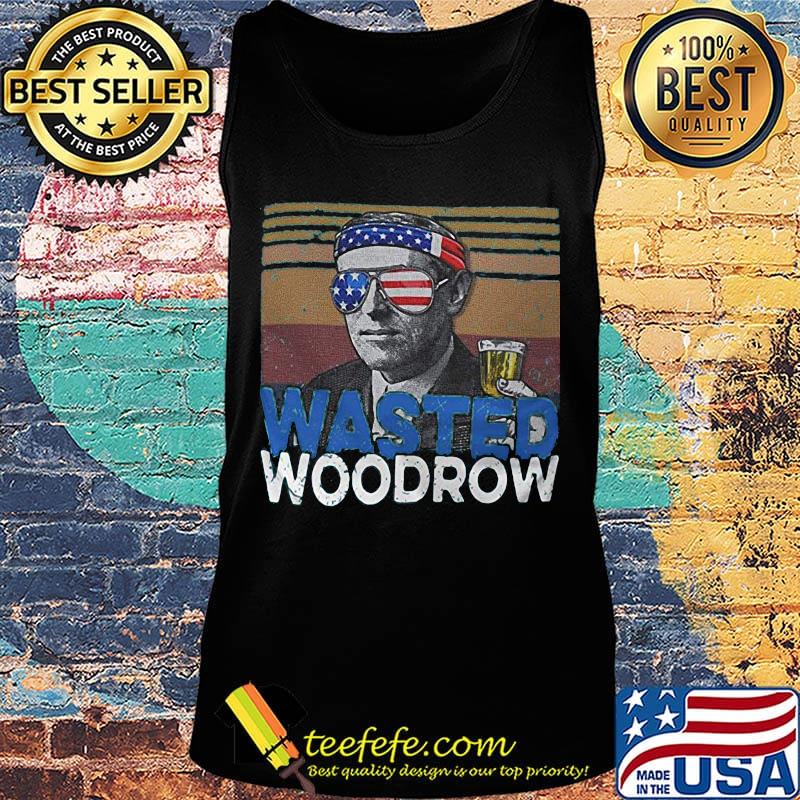 Woodrow wasted drunk america 4th of july independence day vintage retro s Tank top Woodrow wasted drunk america 4th of july independence day vintage retro s Tank top