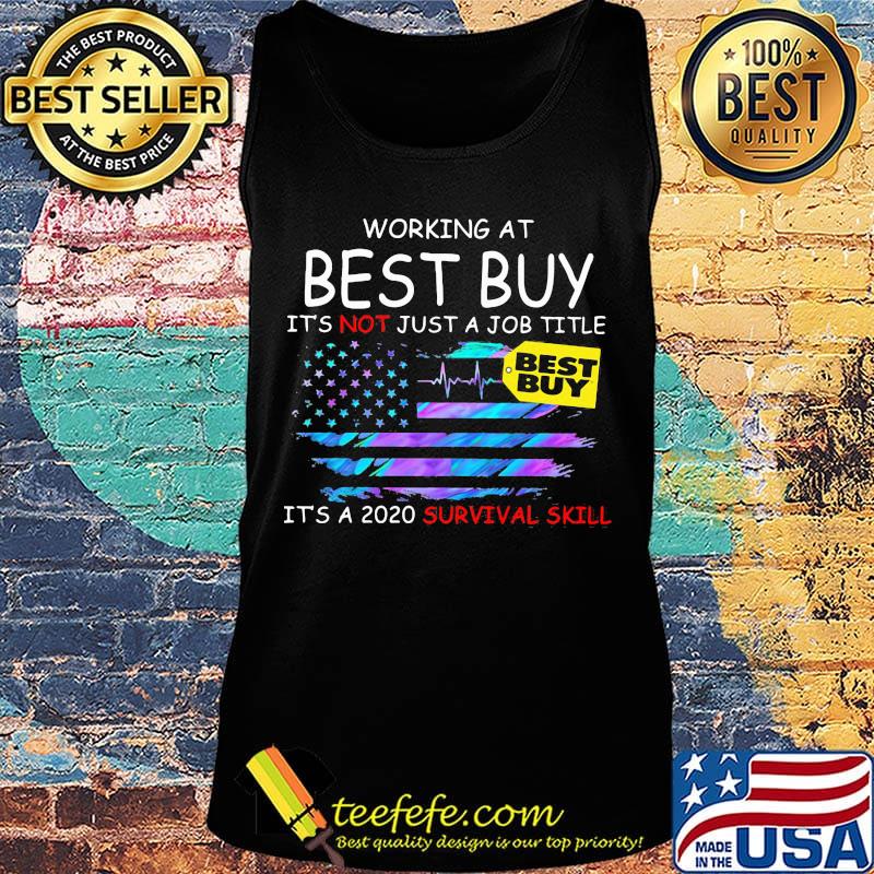 Working at best guy it's not just a job title it's a 2020 survival skill american flag independence day s Tank top Working at best guy it's not just a job title it's a 2020 survival skill american flag independence day s Tank top