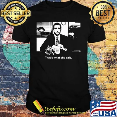 World's best boss That's what she said shirt