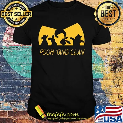 Wu-tang pooh tang clan shirt