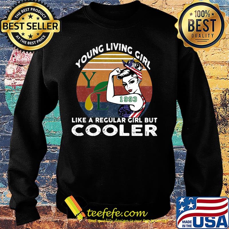 Young living girl like a regular girl but cooler 1993 vintage retro s Sweater Young living girl like a regular girl but cooler 1993 vintage retro s Sweater