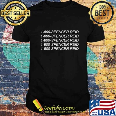 1 - 100 Spencer reid Criminal Minds shirt