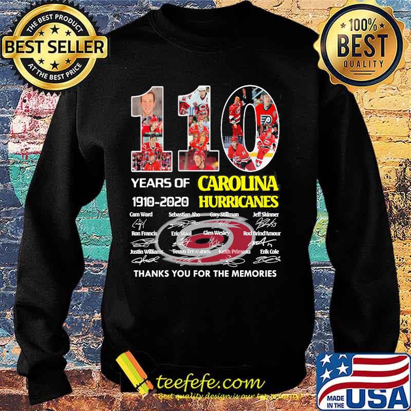 110 years of 1910 2020 carolina hurricanes thank you for the memories signatures s Sweater 110 years of 1910 2020 carolina hurricanes thank you for the memories signatures s Sweater
