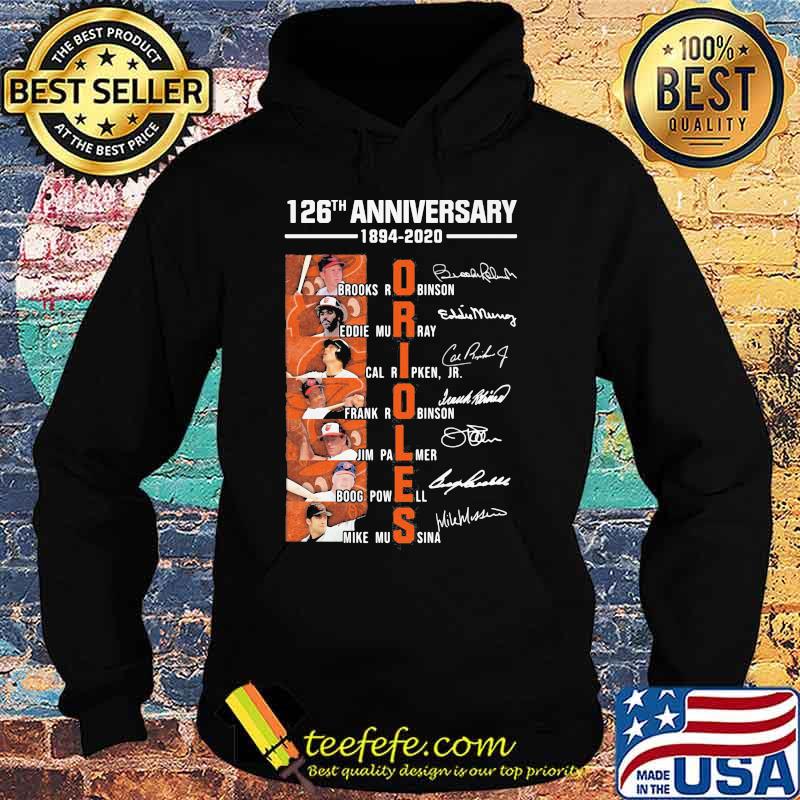 126th anniversary 1894 2020 baltimore orioles players signatures s Hoodie 126th anniversary 1894 2020 baltimore orioles players signatures s Hoodie