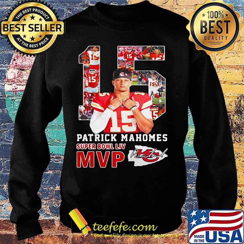 15 patrick mahomes super bowl liv mvp kansas city chiefs football signatures s Sweater 15 patrick mahomes super bowl liv mvp kansas city chiefs football signatures s Sweater