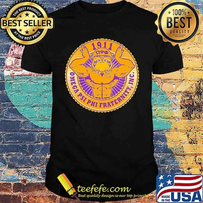 1911 omega psi phi fraternity inc bulldogs logo shirt