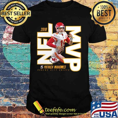 2018 nfl mvp 15 patrick mahomes kansas city chiefs shirt