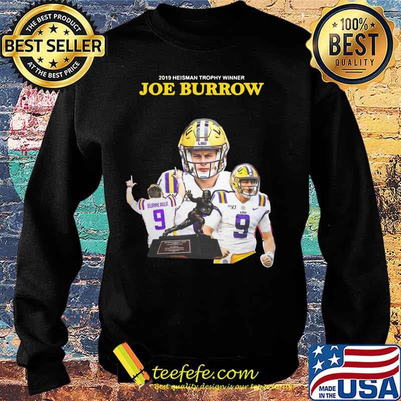 2019 heisman trophy winners joe burrow lsu tigers signature s Sweater 2019 heisman trophy winners joe burrow lsu tigers signature s Sweater