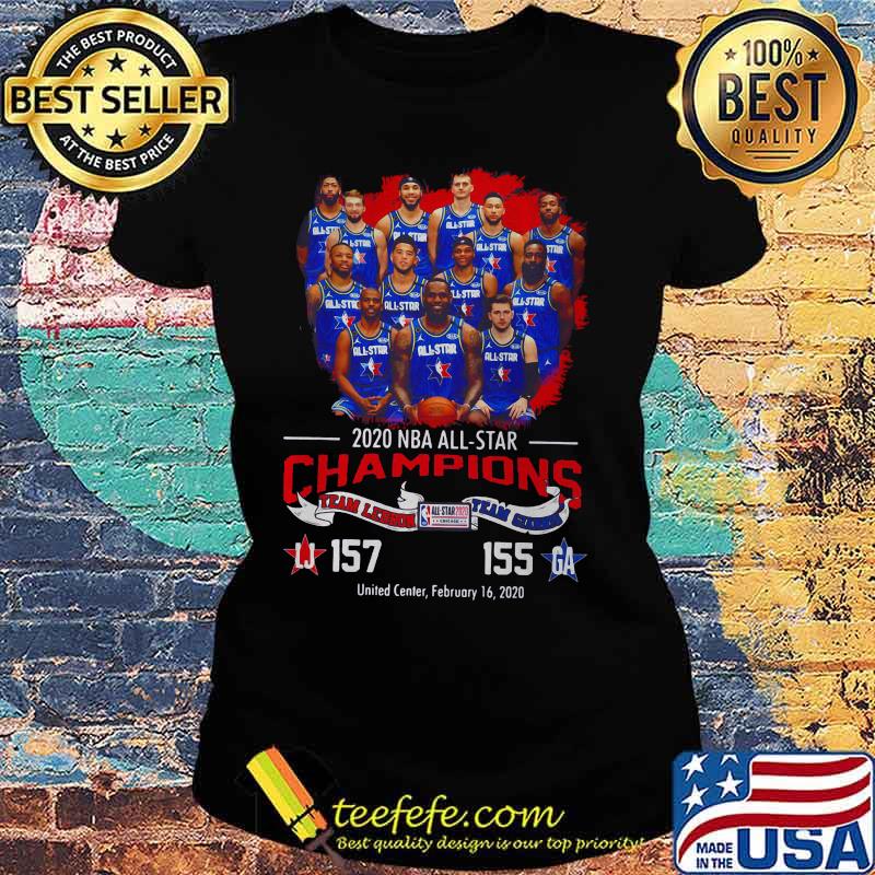 2020 nba all star champions united center february s Ladies tee 2020 nba all star champions united center february s Ladies tee