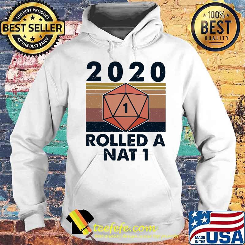 2020 Rolled A Nat 1 Black lives matter Vintage retro s Hoodie 2020 Rolled A Nat 1 Black lives matter Vintage retro s Hoodie