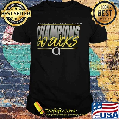 2020 rose bowl game champions go oregon ducks football shirt