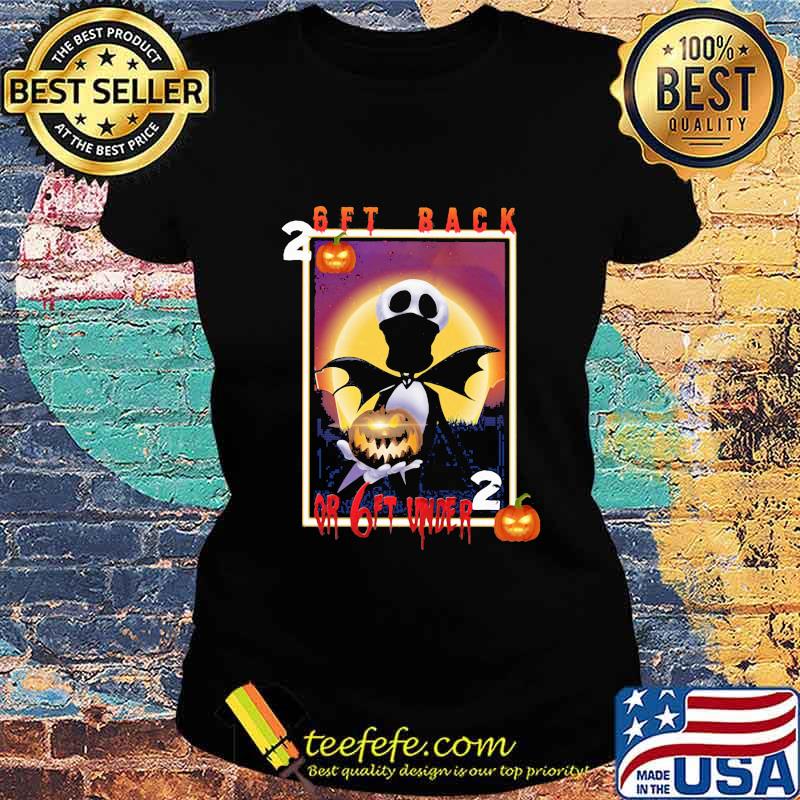 2020 Skull Witch 6Ft back or 6Ft under Halloween s Ladies tee 2020 Skull Witch 6Ft back or 6Ft under Halloween s Ladies tee
