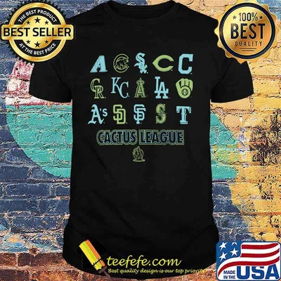 2020 spring training cactus league shirt
